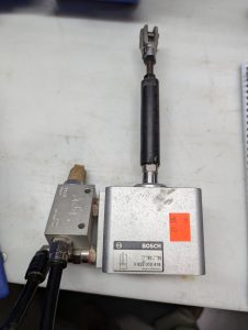 Used Bosch 0822010418 Pneumatic Cylinder With Actuator