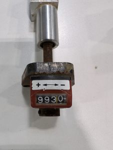 Used Siko Pneumatic Analog Counter  DA04-0503