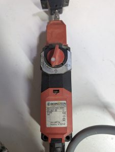 Used Bernstein 611.8169.005 Safety Switch With Gaurd Lock
