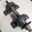Used Koyo P207 Pillow Block  Bearing And Shaft  Assembly