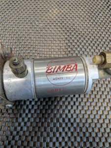 Used Bimba 170.5-0 Pneumatic Cylinder With Tool Holder Actuator
