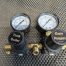 Used Mindman MAR200-8A-4K Pneumatic Reducing Valve Pair With Gauge