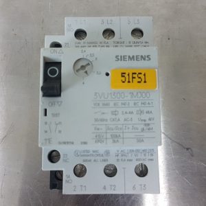 Used Siemens 3VU1-300-1MJ00 Starter Motor Protector