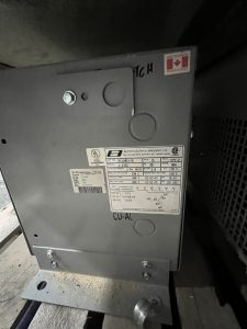 Used Beaver RC15HB/X/B 15KVA 208V - 480V Transformer