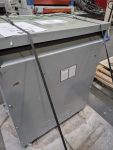 Used G.E. 9T23Q3574 75KVA 3PH 400-200V Transformer