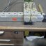 Used Bosch 0-820-022-138 (2) Pneumatic Valve Manifolds With Solenoids And 8 Port Bar Manifold