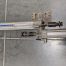 Used Rexroth 0822120005 & 0822120007 Dual Pneumatic Cylinders With Bernstein Limit Switch