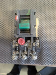 Used Westinghouse B100MIC Manual Motor Starter