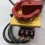 Used Sontheimer 4557006 Rotory Cam E-Stop Switch With Wire Harness Attached