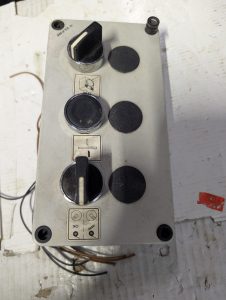 Used New Elfin Heavy-Duty Multi-Switch/Pendant Control Station Front Only Part