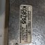Used InduKey KG8755 Industrial CNC Keyboard