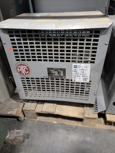Used Marcus 75 KVA 600-240 V Tranformer